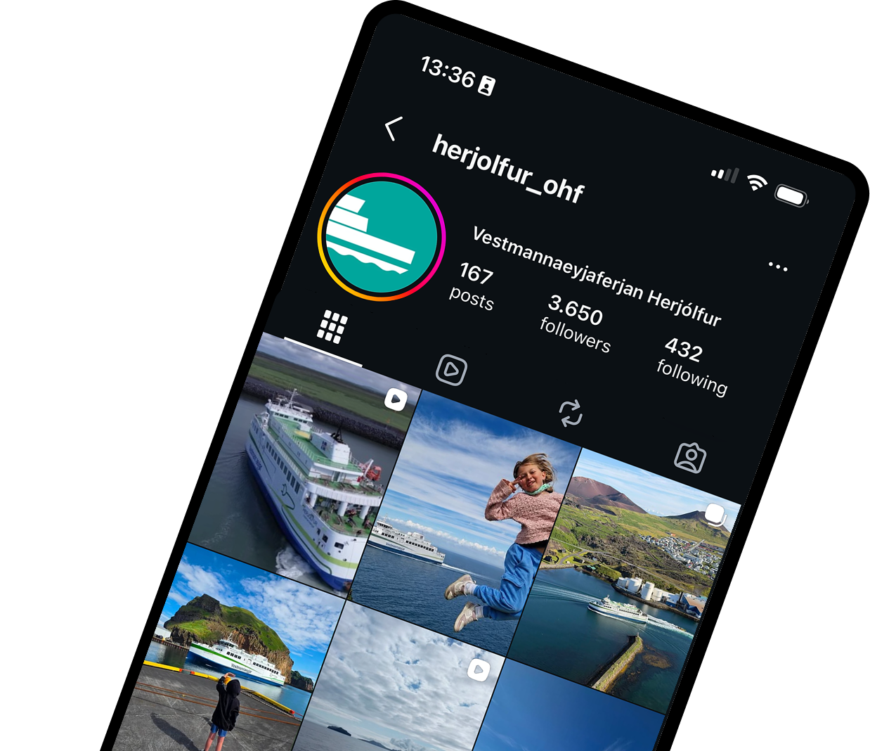 Follow us on instagram